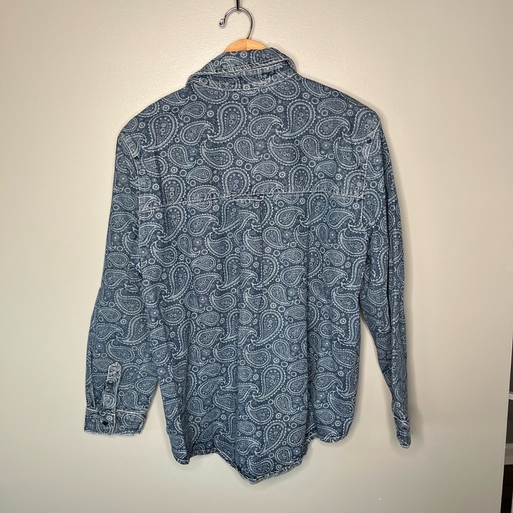 NWT The Ragged Priest Ragged Jeans Paisley Denim Jacket - Picture 4 of 11